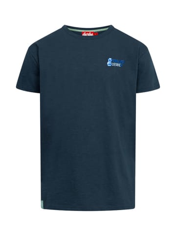 Derbe Shirt in Dunkelblau