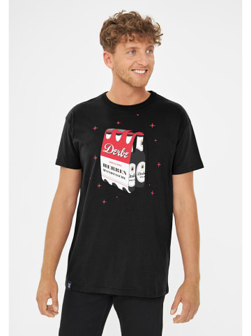 Derbe Shirt in Schwarz