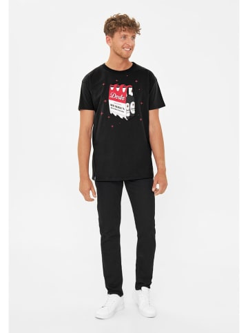 Derbe Shirt in Schwarz