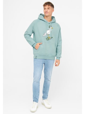 Derbe Hoodie in Hellblau