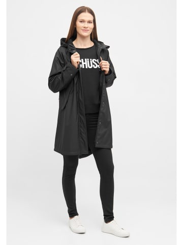 Derbe Parka in Schwarz
