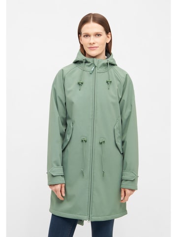 Derbe Regenparka groen