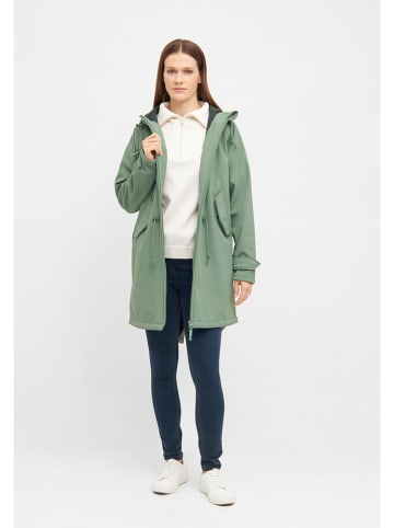 Derbe Regenparka in Grün