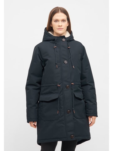 Derbe Regenparka in Dunkelblau