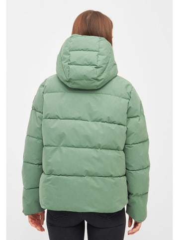 Derbe Winterjas lichtgroen