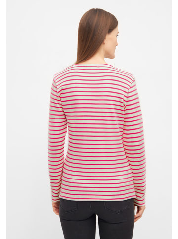 Derbe Longsleeve crème/roze