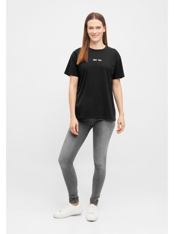 Derbe Shirt in Schwarz