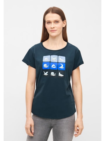Derbe Shirt in Dunkelblau