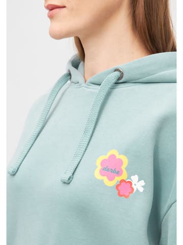Derbe Hoodie in Hellblau