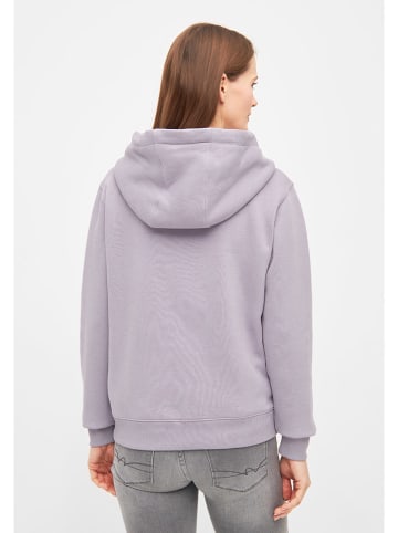Derbe Sweatjacke in Flieder