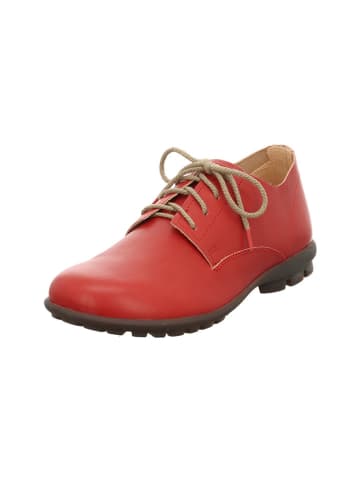 Think! Leder-Schnürschuhe "Kong" in Rot