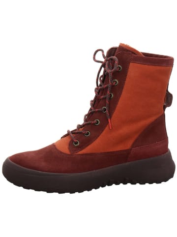 Think! Leren boots "Kusabi" roestrood