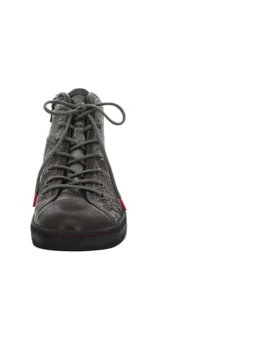 Think! Leder-Sneakers in Grau