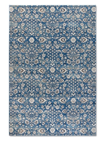 Villeroy & Boch Kurzflor-Teppich ''Ernest'' in Blau/ Creme
