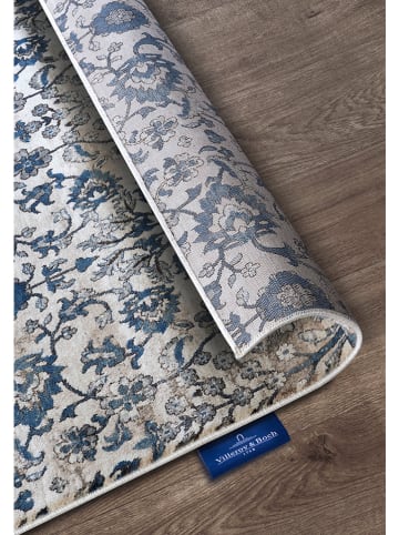 Villeroy & Boch Kurzflor-Teppich ''Ernest'' in Creme/ Blau
