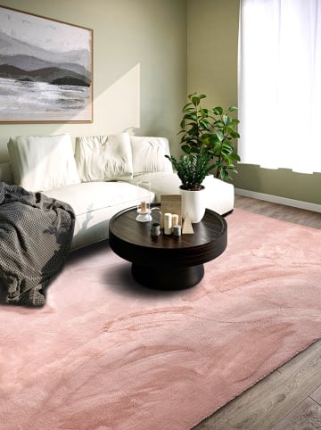 Villeroy & Boch Hochflor-Teppich ''Leon'' in Rosa