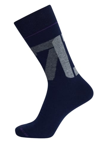 CR7 3-delige set: sokken donkerblauw