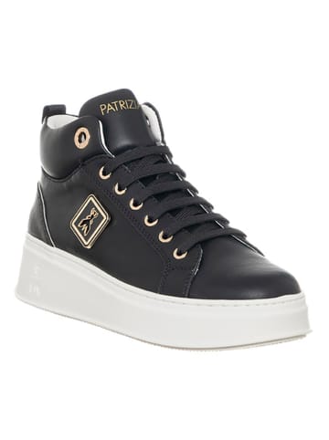 Patrizia Pepe Leren sneakers zwart