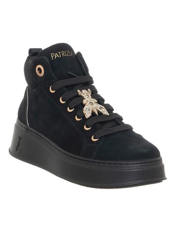 Patrizia Pepe Leren sneakers zwart