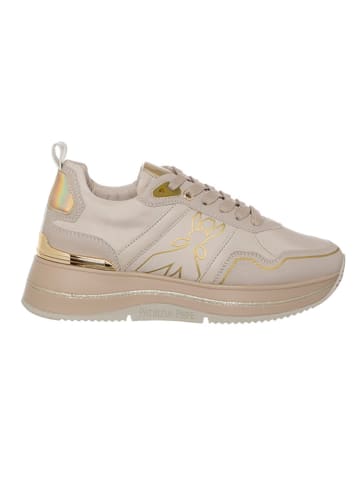 Patrizia Pepe Sneakersy w kolorze beżowym