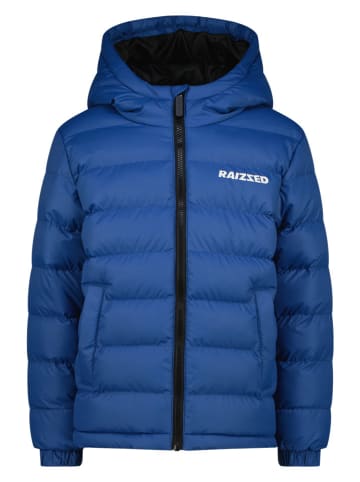 RAIZZED® Doorgestikte jas "Tuso" blauw
