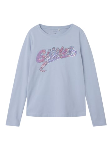 name it Longsleeve in Hellblau