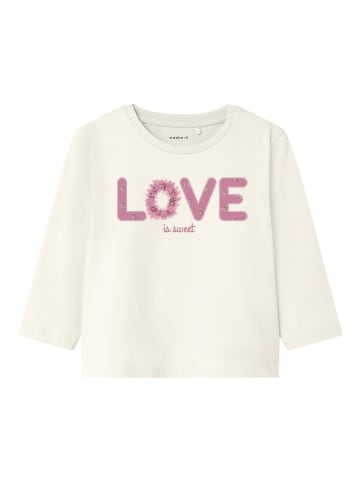 name it Longsleeve in Creme/ Pink