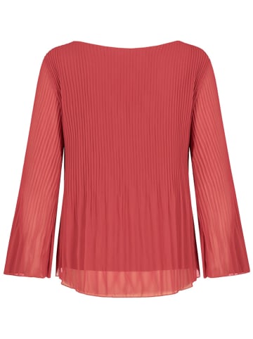 Sublevel Plisséblouse rood