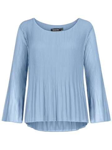 Sublevel Plisséblouse lichtblauw