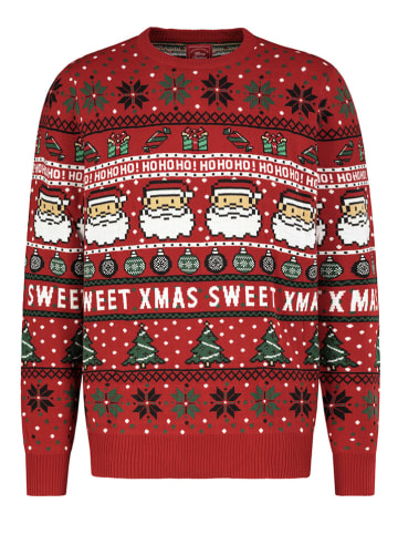 Sublevel Sweter w kolorze czerwonym