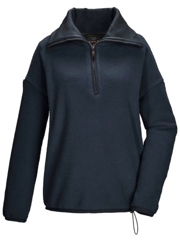 Killtec Fleecepullover in Dunkelblau