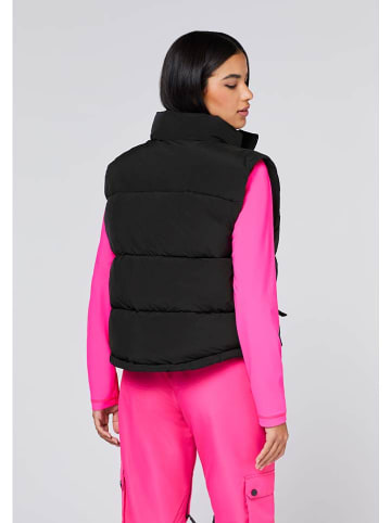 Chiemsee Doorgestikte bodywarmer zwart