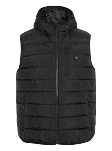 Chiemsee Doorgestikte bodywarmer zwart