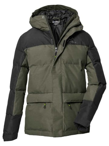 Killtec Winterjacke in Khaki/ Schwarz