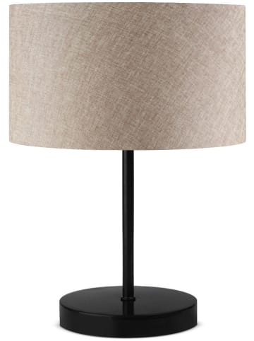 Opviq Lampa stołowa w kolorze beżowo-czarnym - wys. 37 x Ø 24 cm