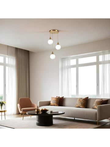 Opviq Hängeleuchte in Gold - (B)30 x (H)70 cm