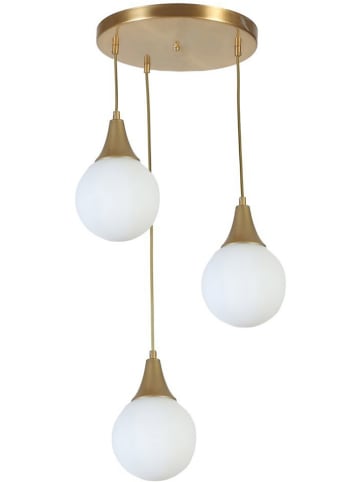 Opviq Hanglamp goudkleurig - (B)30 x (H)70 cm