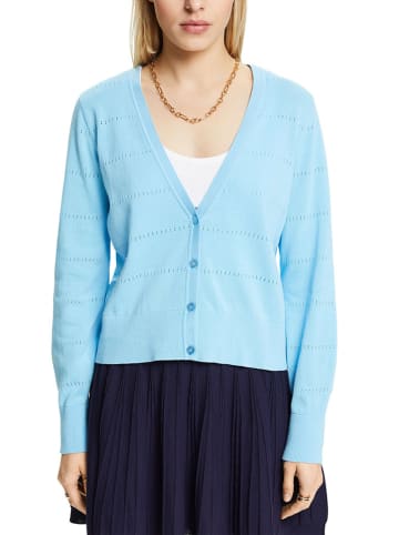 ESPRIT Cardigan in Hellblau