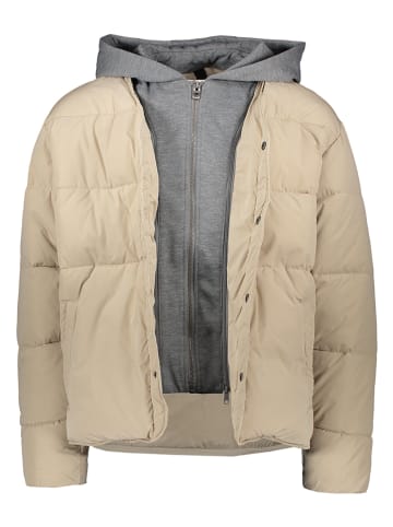 ESPRIT Doorgestikte jas beige