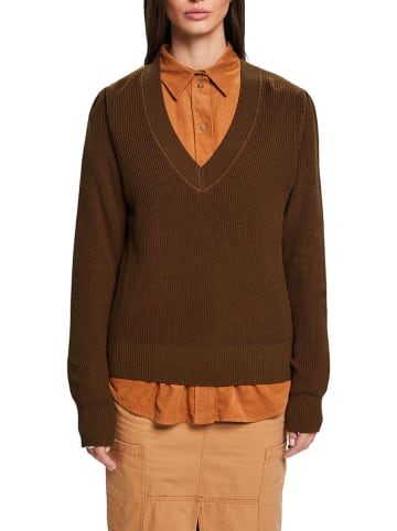 ESPRIT Pullover in Oliv