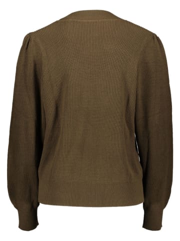 ESPRIT Sweter w kolorze oliwkowym