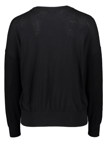 ESPRIT Sweter w kolorze czarnym