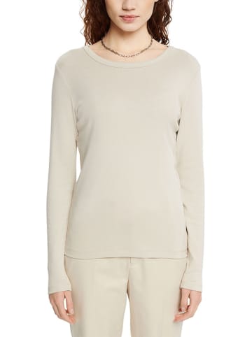 ESPRIT Longsleeve in Creme