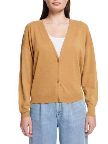 ESPRIT Vest camel