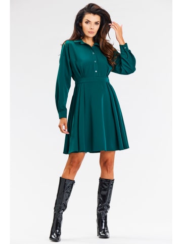 Awama Kleid in Petrol