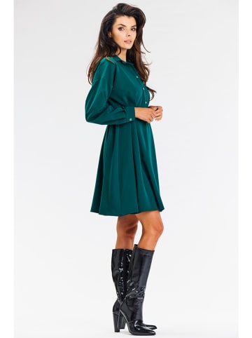 Awama Kleid in Petrol