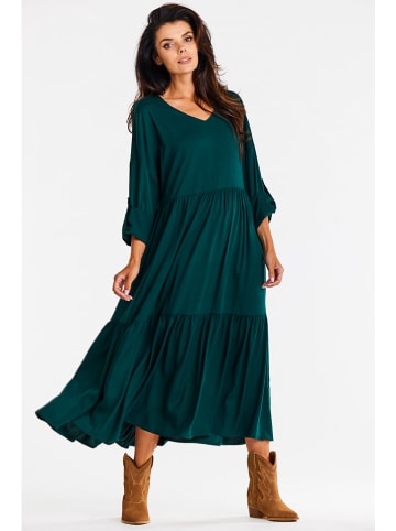 Awama Kleid in Petrol