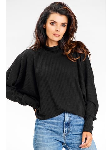 Awama Sweter w kolorze czarnym