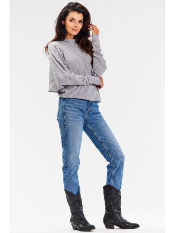 Awama Pullover in Grau