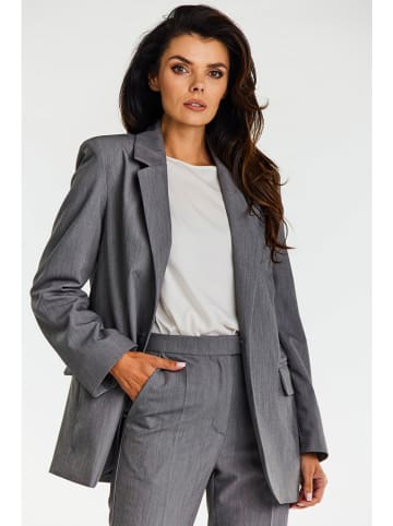 Awama Blazer in Grau